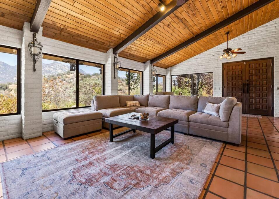 Scenic Spanish Rancho - Breathtaking Views Three Rivers Ngoại thất bức ảnh
